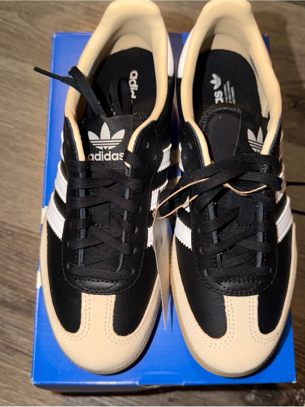 Adidas Samba OG Black Wonder White Unisex Size 5